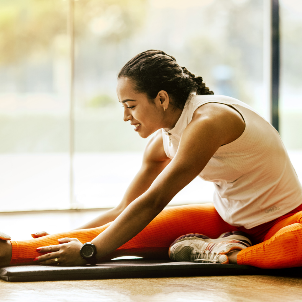Hamstring and lower back stretch